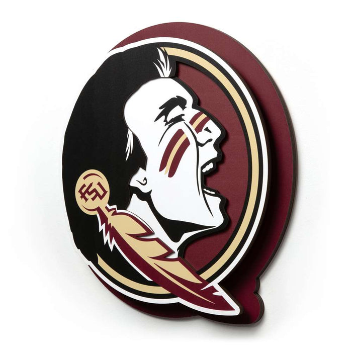 Florida State Seminoles 3DX DIE CUT WALL ART
