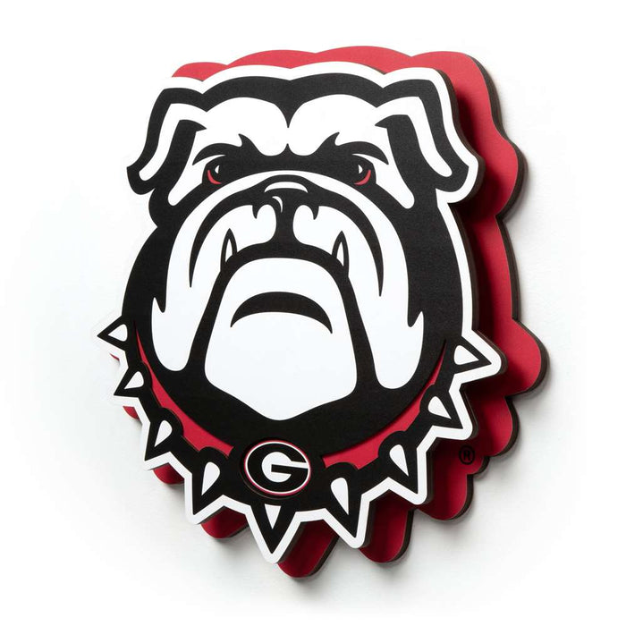 Georgia Bulldogs 3DX DIE CUT WALL ART