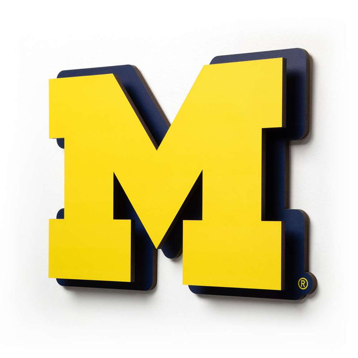 Michigan Wolverines 3DX DIE CUT WALL ART