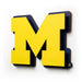 Michigan Wolverines 3DX DIE CUT WALL ART