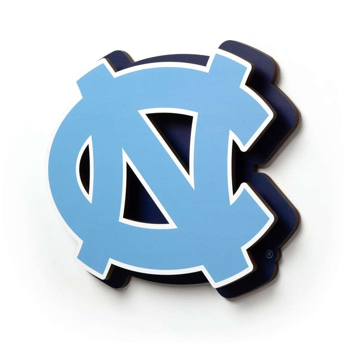 North Carolina Tar Heels 3DX DIE CUT WALL ART