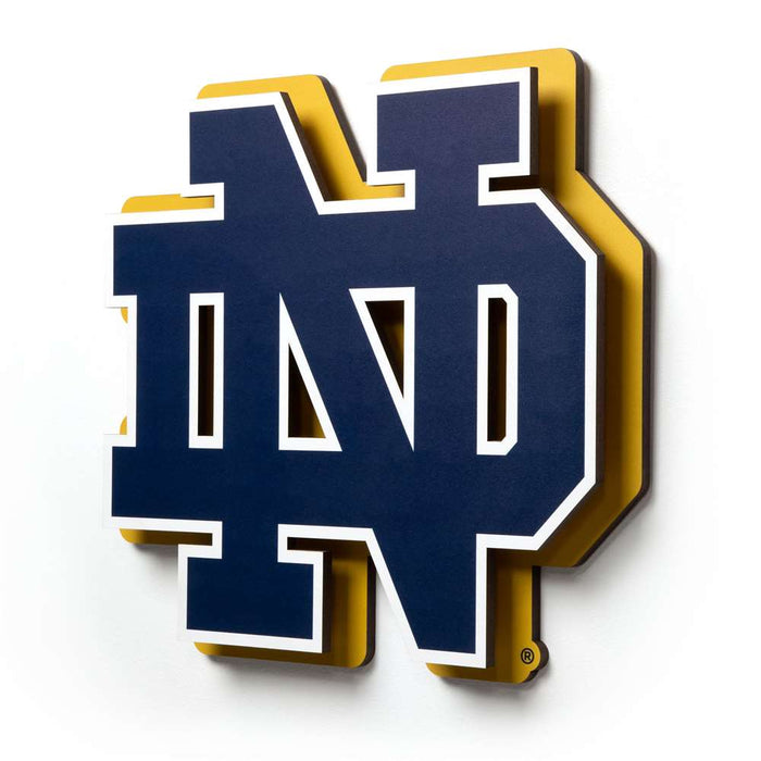 Notre Dame Fighting Irish 3DX DIE CUT WALL ART