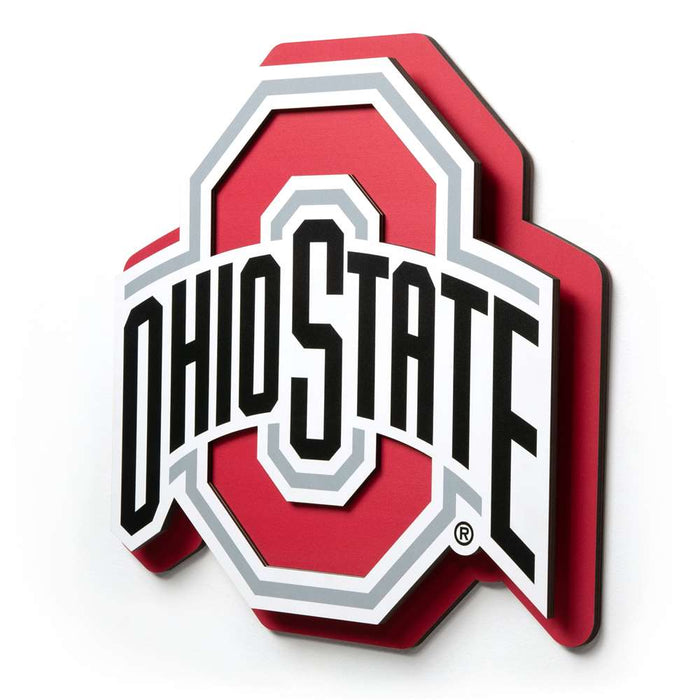 Ohio State Buckeyes 3DX DIE CUT WALL ART