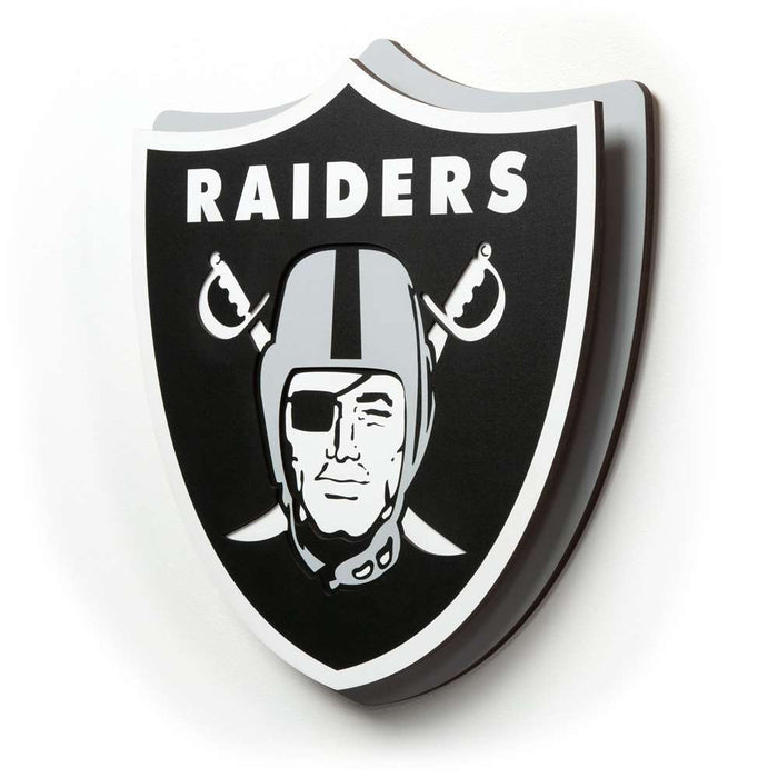 Las Vegas Raiders 3DX DIE CUT WALL ART