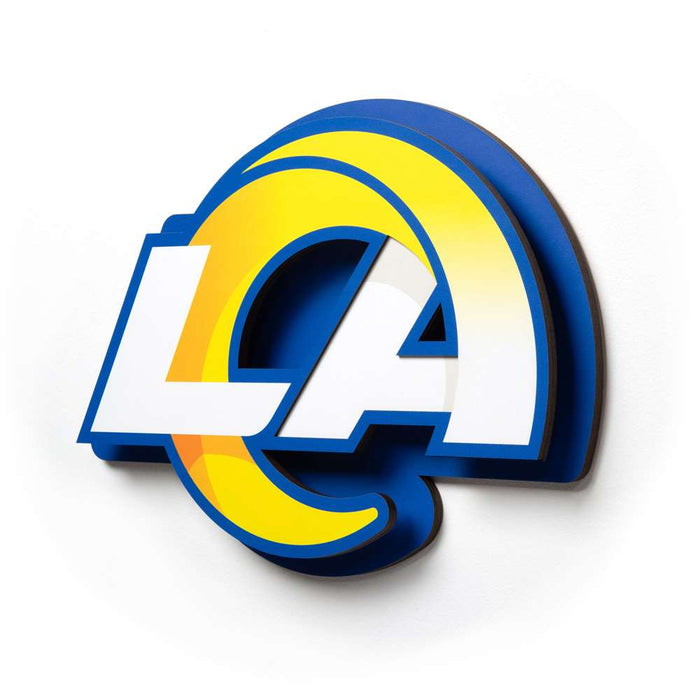 Los Angeles Rams 3DX DIE CUT WALL ART