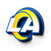 Los Angeles Rams 3DX DIE CUT WALL ART