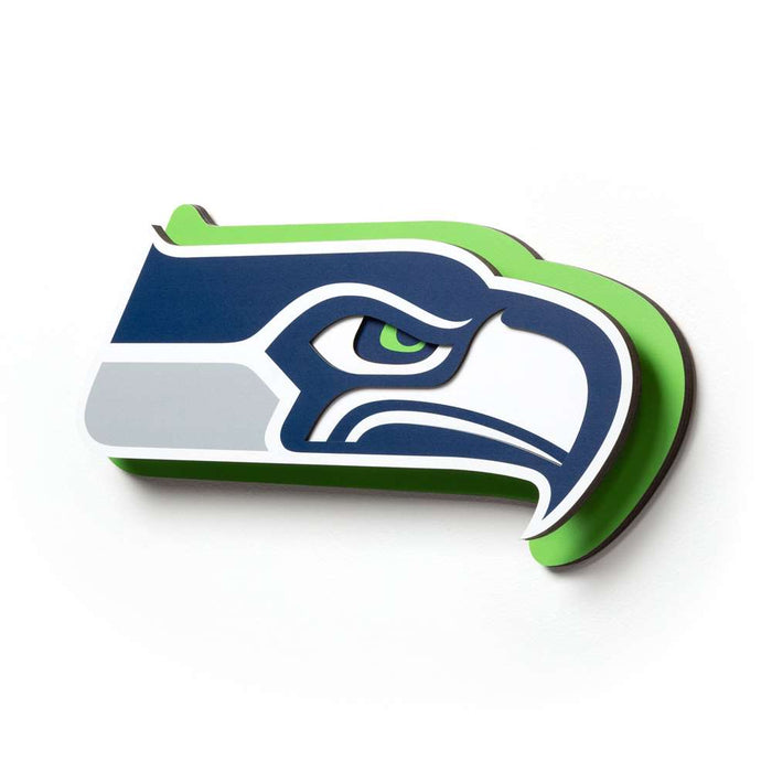 Seattle Seahawks 3DX DIE CUT WALL ART