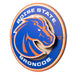 Boise State Broncos 3DX CIRCLE BACKER WALL ART