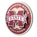 Mississippi State Bulldogs 3DX CIRCLE BACKER WALL ART