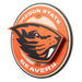 Oregon State Beavers 3DX CIRCLE BACKER WALL ART