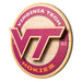Virginia Tech Hokies 3DX CIRCLE BACKER WALL ART