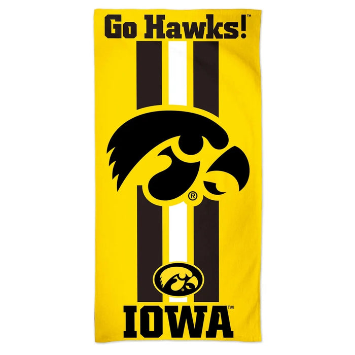 Iowa Hawkeyes Beach Towel 30X60 in.