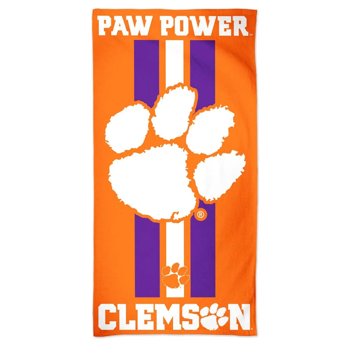 Celmson Tigers Beach Towel 30X60 in.