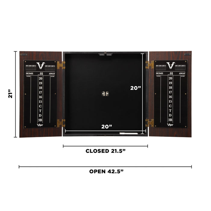 Mainstreet Classics Pennsylvania Ave 18" Backgammon Portable Set