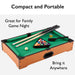 Viper Traditional Mahogany 8 Cue Wall Cue Rack
