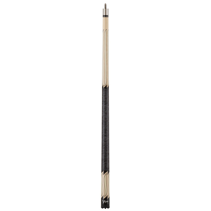 Viper Sinister Black Faux Leather Wrap Billiard/Pool Cue Stick