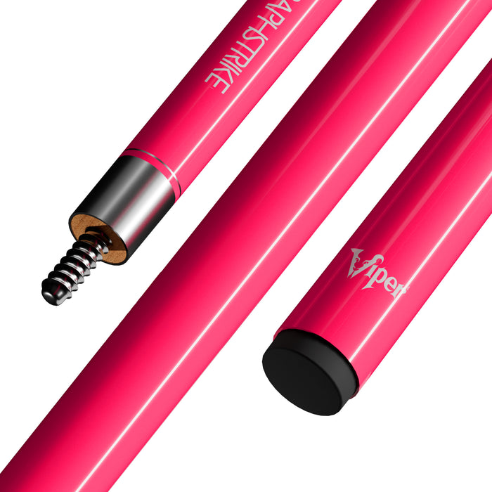 Viper Graphstrike Red Billiard/Pool Cue Stick