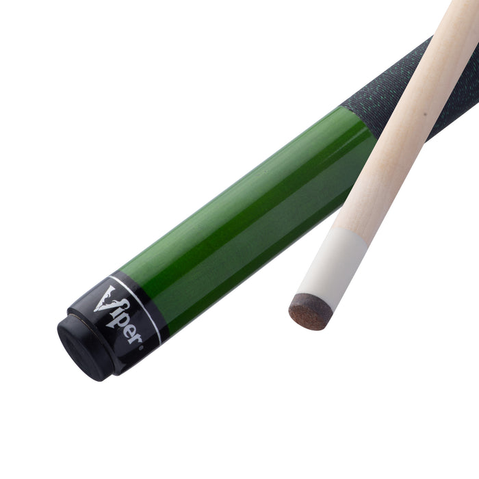 Viper Elite Series Green Wrapped Billiard/Pool Cue Stick 20 Ounce