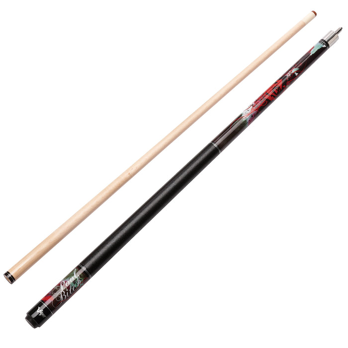 Viper Revolution Sure Grip Pro Red Billiard/Pool Cue Stick 19 Ounce