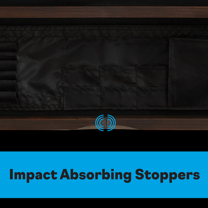 Casemaster Parallax 4x4 Billiard Cue Case (Pool Stick Case) | Black