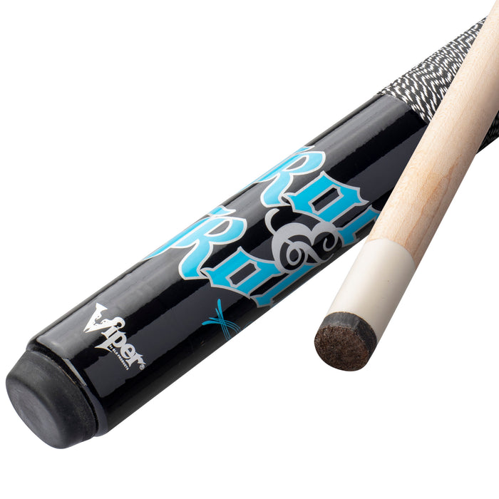 Viper Revolution Sure Grip Pro Black Billiard/Pool Cue Stick 19 Ounce
