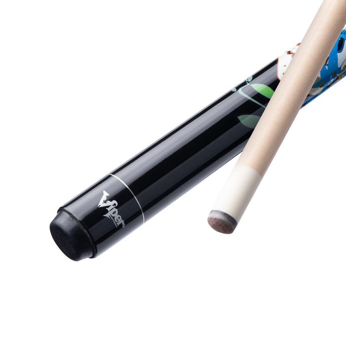 Viper Sneaky Pete Zebrawood Billiard/Pool Cue Stick 18 Ounce