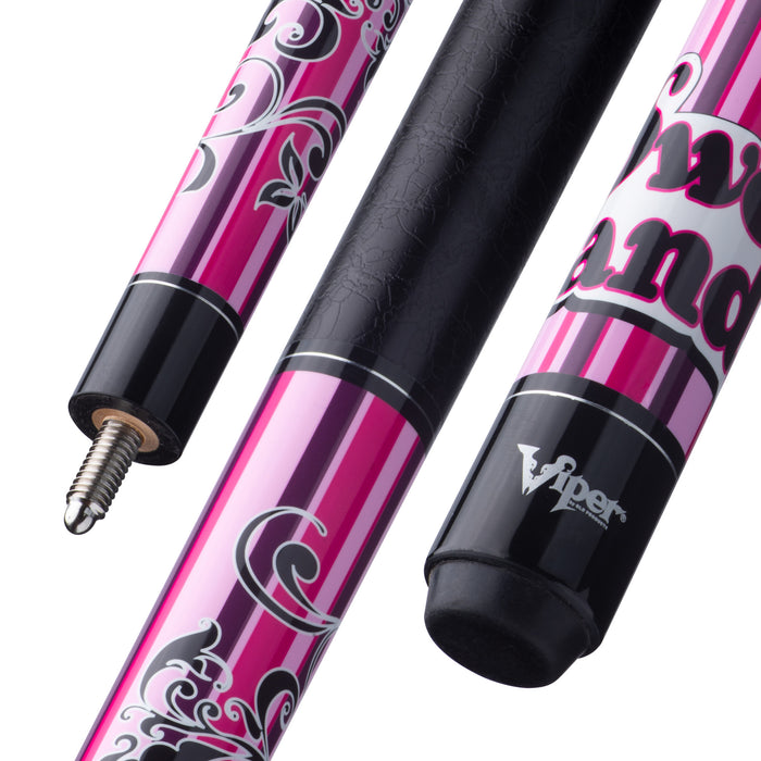 Viper Revolution Sure Grip Pro Black Billiard/Pool Cue Stick 21 Ounce