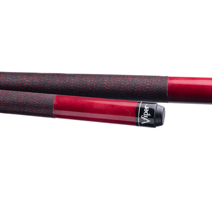 Viper Elite Series Red Wrapped Billiard/Pool Cue Stick 21 Ounce
