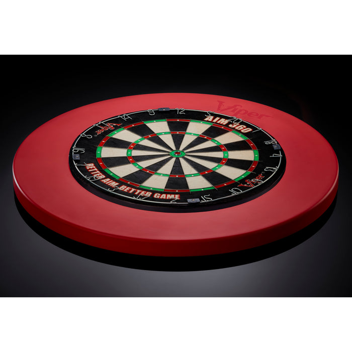 Viper Framed Dartboard Backboard Grey