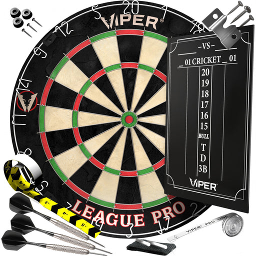 Viper Black Flux 90% Tungsten Steel or Soft Tip Conversion Darts Black/Silver 20 Grams